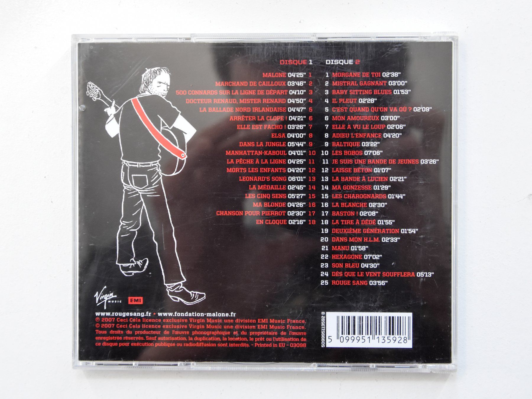 CDs: Renaud - Tournée Rouge Sang – Gebraucht aus Belmont-sur-Yverdon von ag97 3