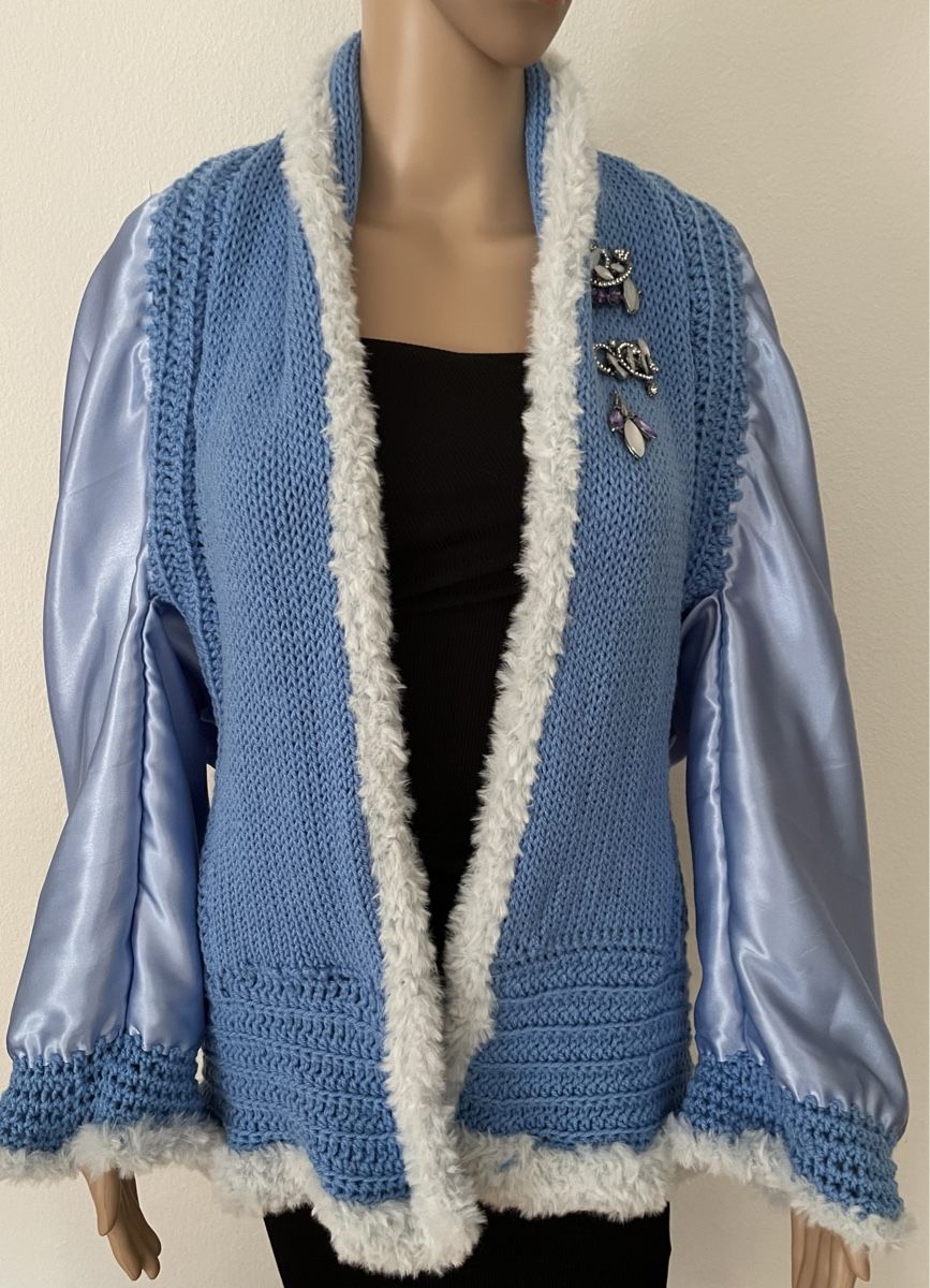 Jacken: Jacke Hellblau Glanz  Neu – Neu und originalverpackt aus Au ZH von Jaggy4