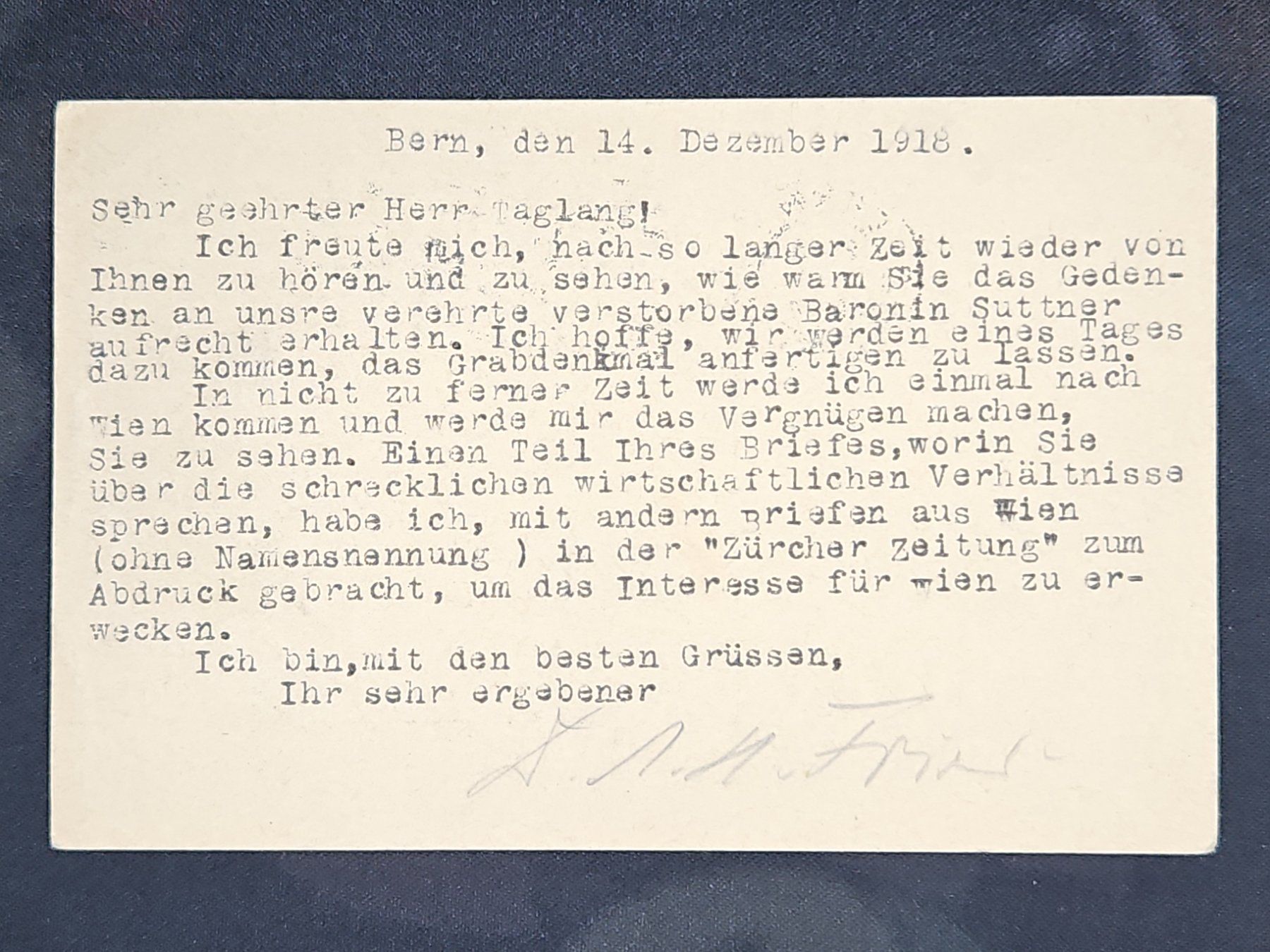 Tutti i francobolli: CL23 Carte + Timbre Suisse 1918 – Usato da Cousset venduto da Patrick_Collections 1