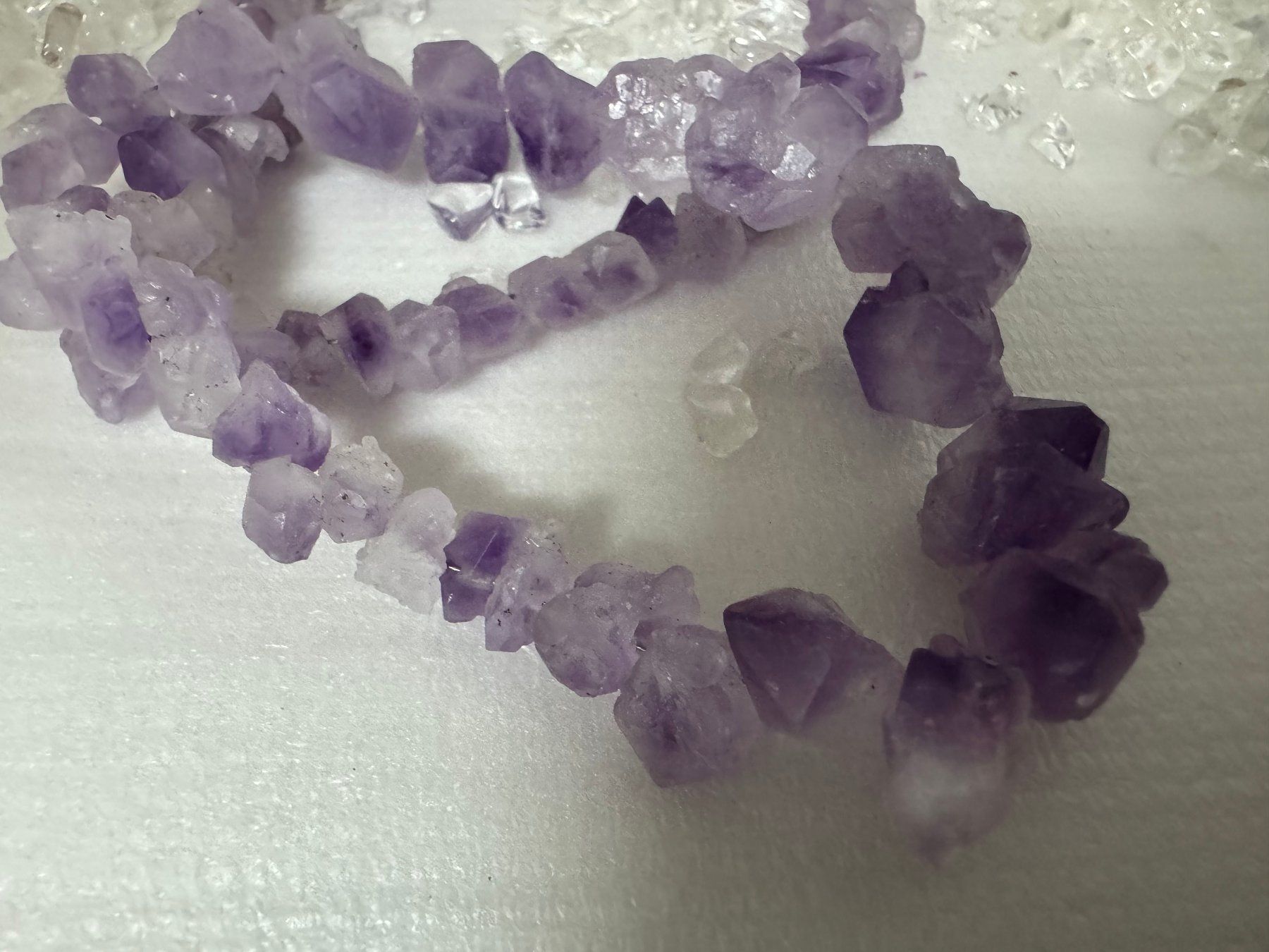 Catenine: Halskette Amethyst  roh – Nuovo (secondo la descrizione) da Biberist venduto da tl-schmuck 2