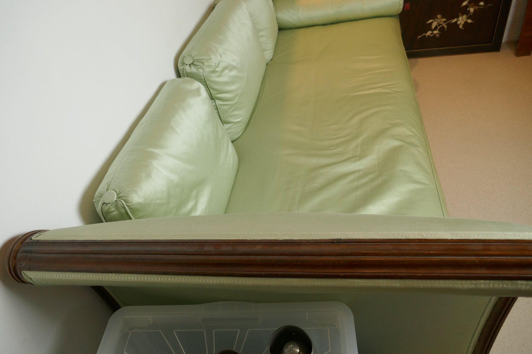 Divani: Antikes Sofa Biedermeier super Stoff – Usato da Schaffhausen venduto da swisswatches-andmore 6