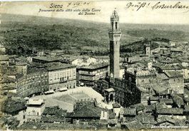 Siena - Panorama + 1904 Strafporto