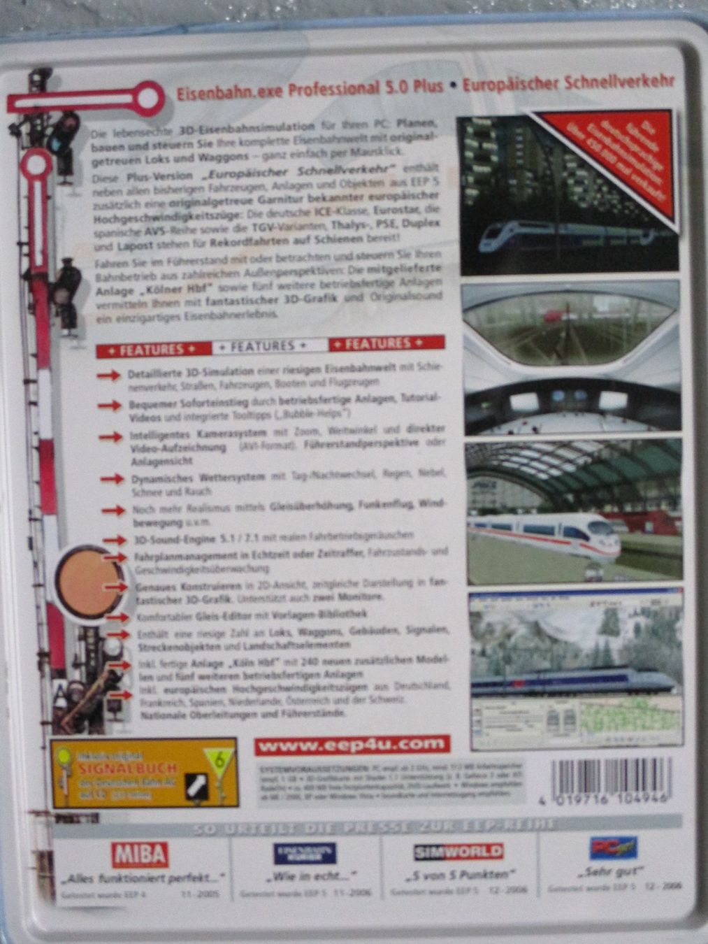 Modelleisenbahnen: Eisenbahnsimulation 3D Blechbüchse – Gebraucht aus Rubigen von Wbowtie 2