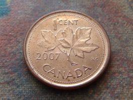 CANADA 1 Cent 2007