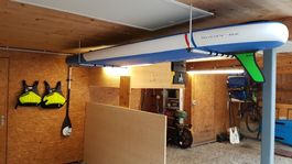 Stand up paddle (SUP), NSP Dc surf race 380x63cm
