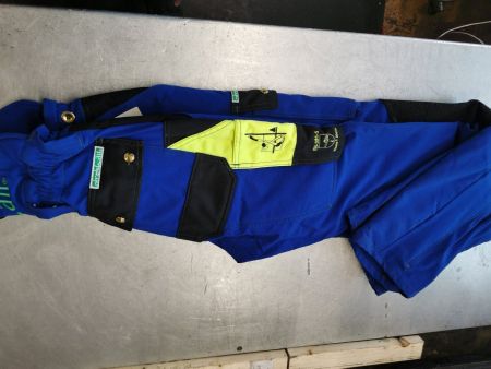 Pfanner Schnittschutzhose Gr XS+7 Blau