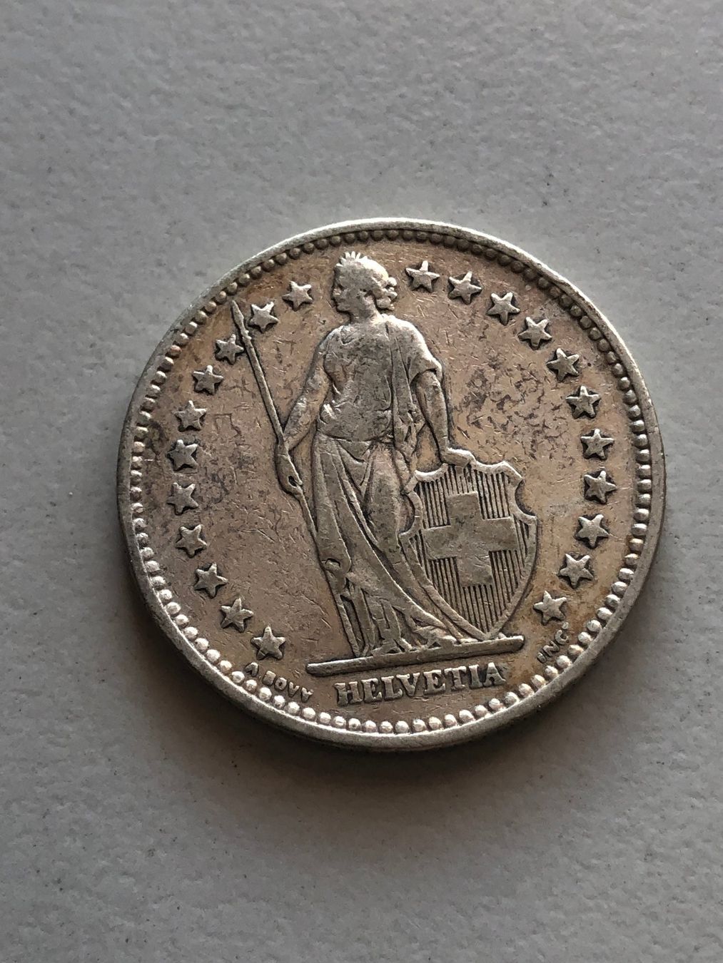 Tutti le monete: 2 Fr. 1913 – Usato da Schötz venduto da Odpa 1