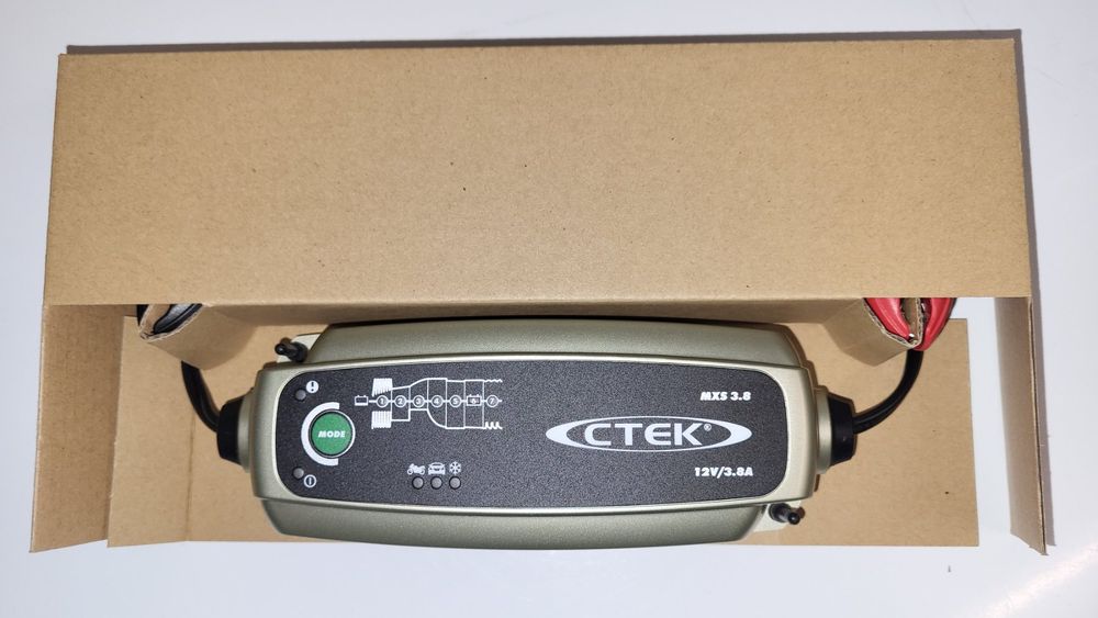 Car Battery Charger CTEK 56-309 MXS 3.8 12V 3,8A Bleibatterie-Ladegerät CTEK Ladegerät MXS 3.8