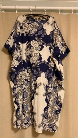 Sommerkleid Blumenmuster Gr. 38