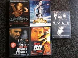 5 Actionfilme DVD Nicolas Cage usw. Top!