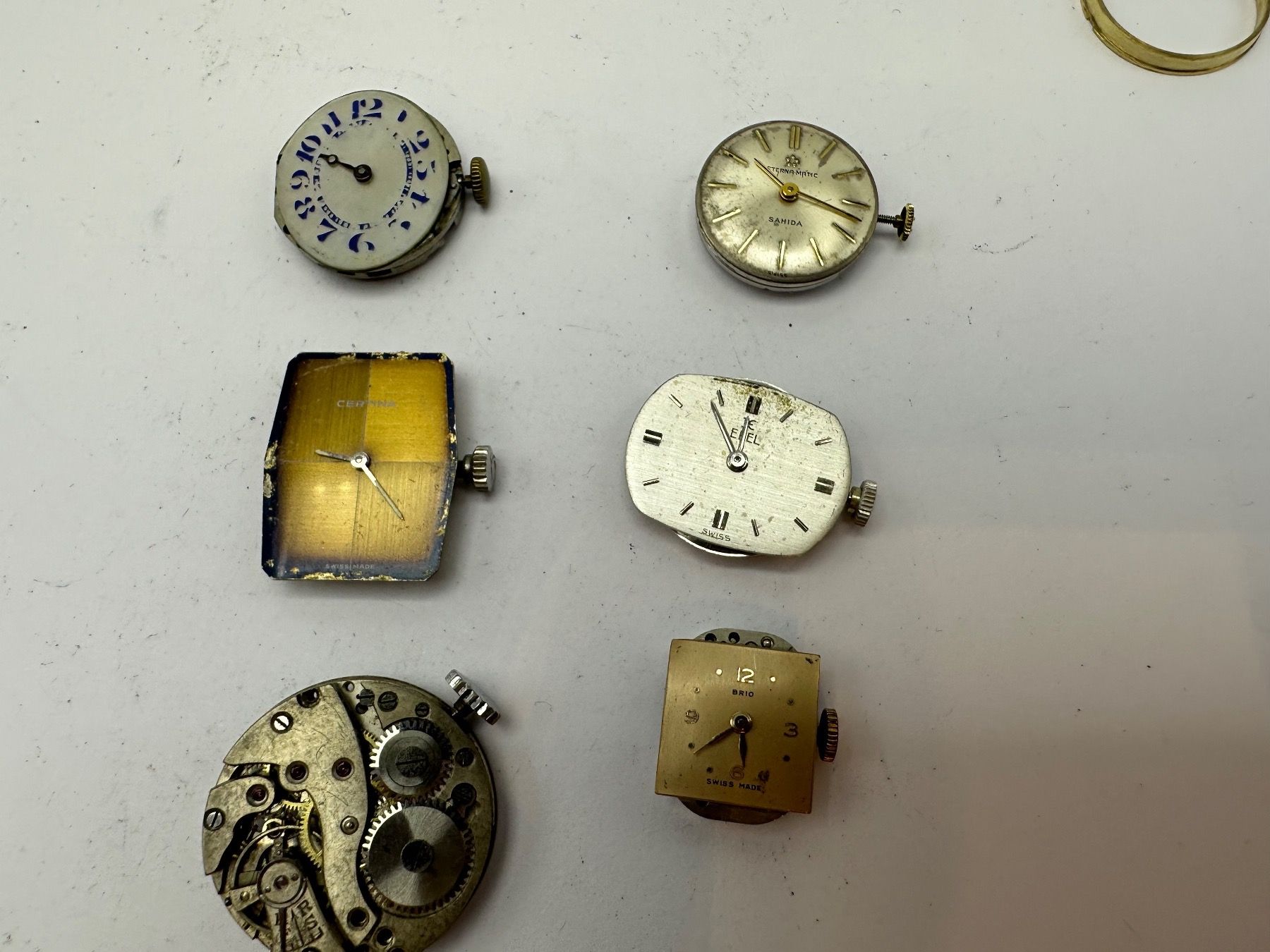Orologi: Damenuhr Werke Konvolut – Usato da Brüttisellen venduto da AlphaOmega05 1