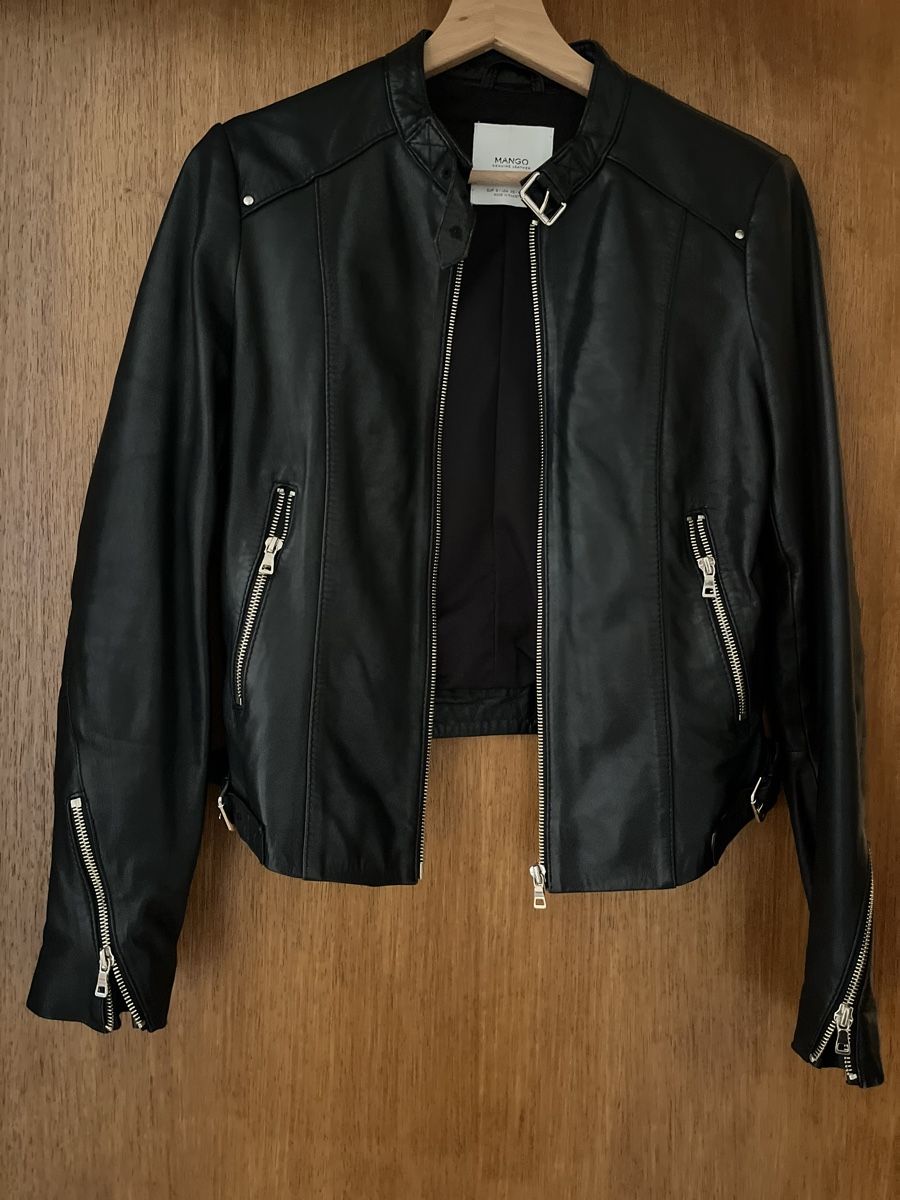 Mango Vestes: MANGO Echte Lederjacke Grösse XS – Neuf (Voir description) à Ponte Capriasca par Kristine87 1