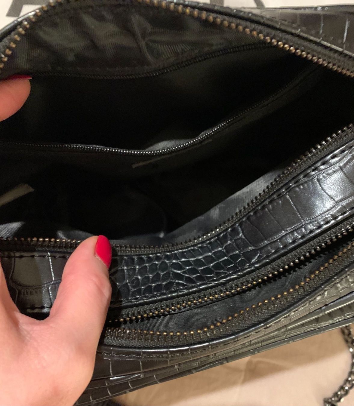 Borse da donna: Sac à main Noir similicuir – Usato da Sion venduto da DayJenn 8