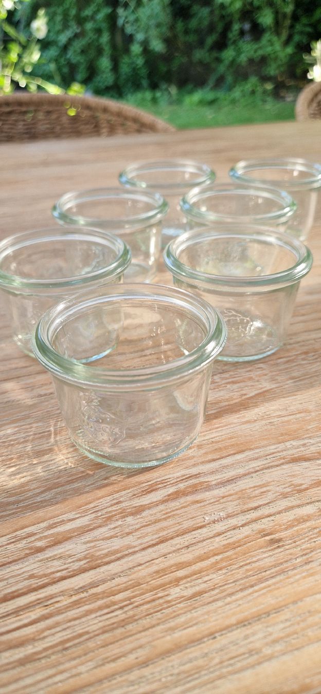 Weck Contenitori & Simili: Weck Gläser 80 ml (7 Stk.) – Nuovo (secondo la descrizione) da Safenwil venduto da Antonio756