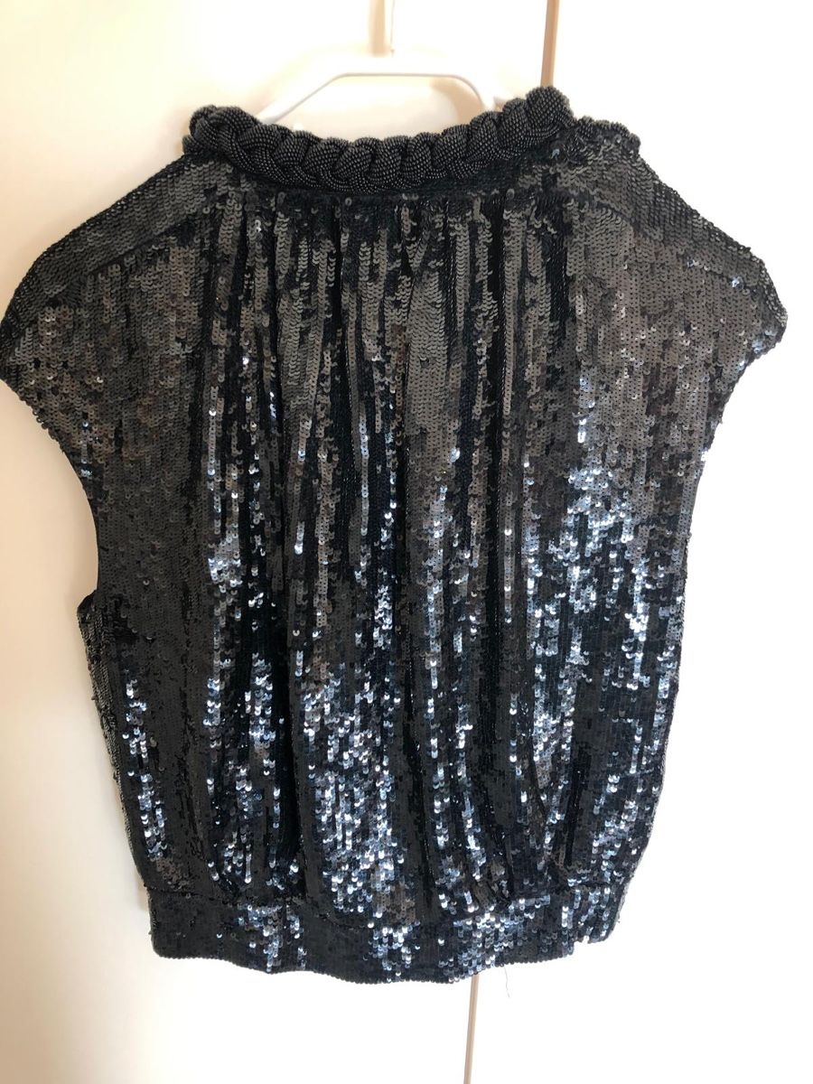 Top: Dries van Noten Weste Pailletten & Perlen 36 – Usato da Oberglatt ZH venduto da jul_nhy7 1