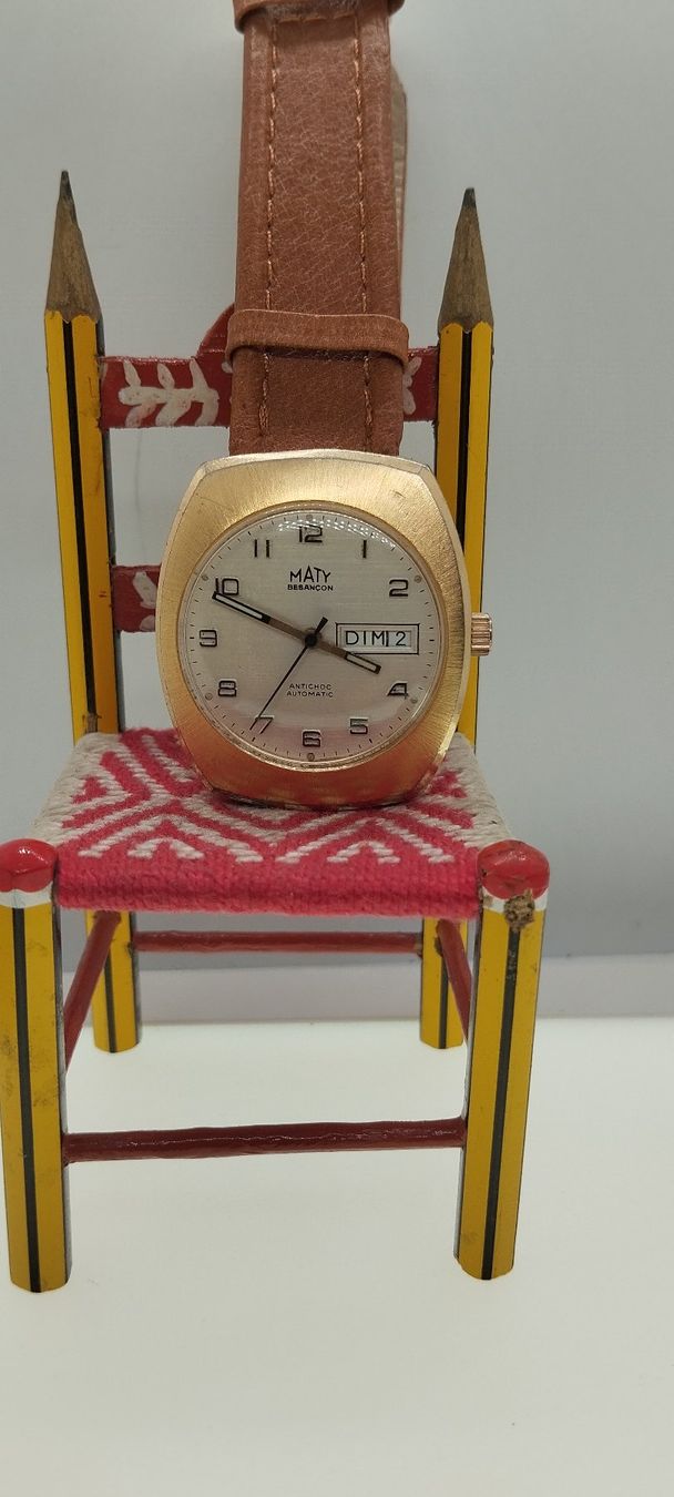 Orologi: montre Maty Besançon automatique – Usato da La Chaux-de-Fonds venduto da jac_9llg 1