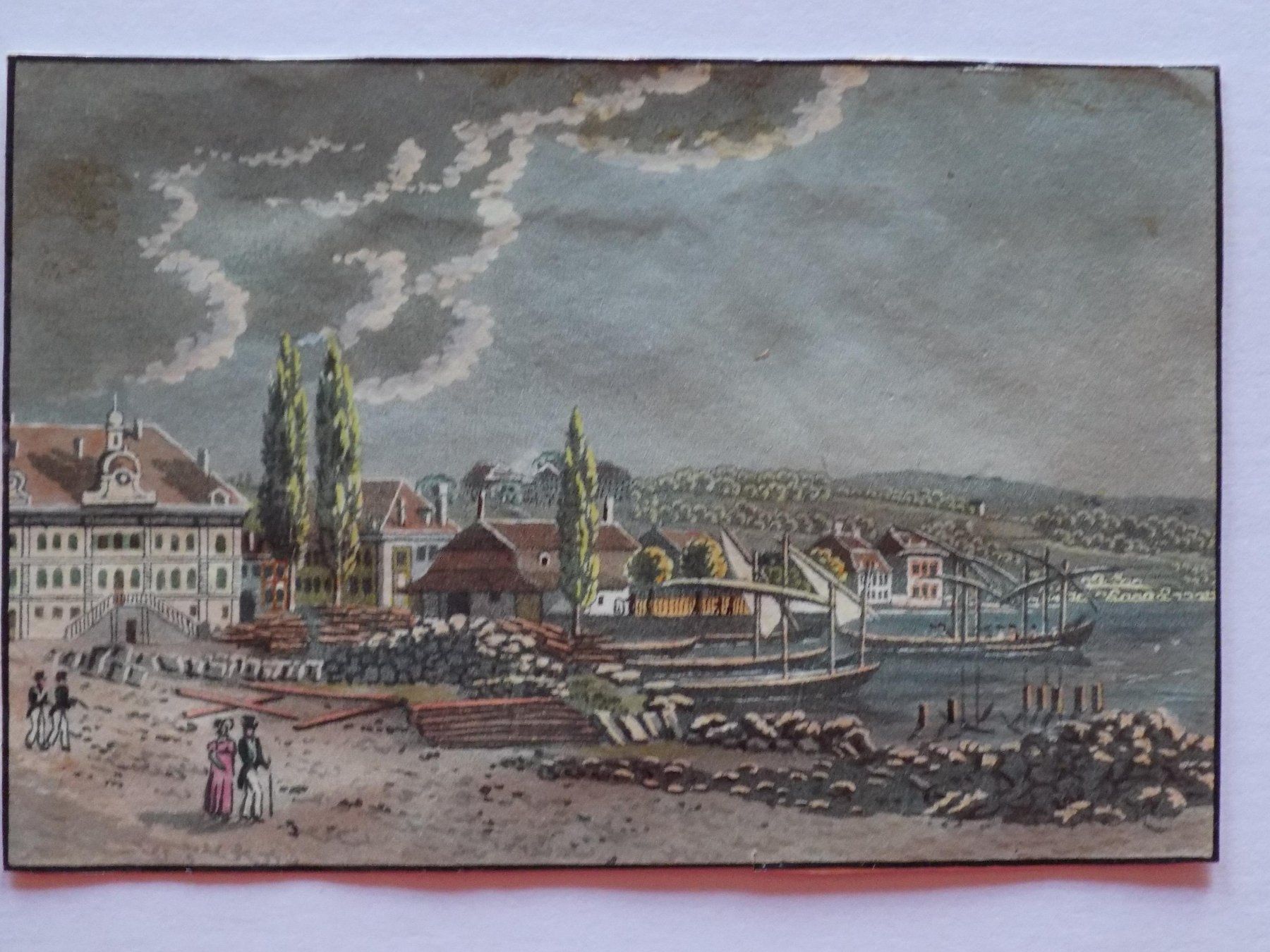 Incisioni: Ouchy Lausanne – Usato da Risch venduto da Antikfee 1