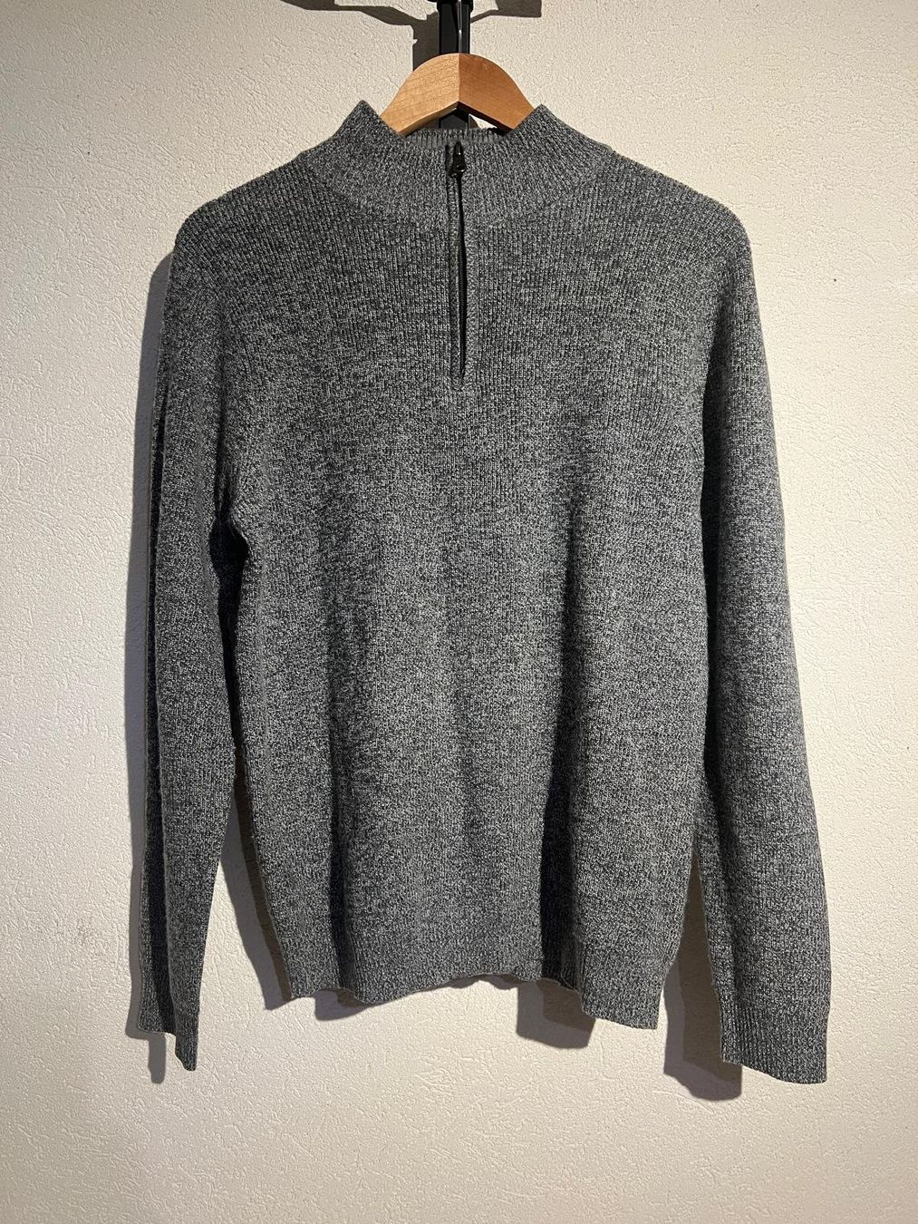 Manor Pullover & Sweatshirts: Strickpullover Grau 30% Merino – Gebraucht aus Rebstein von aldibueb_01