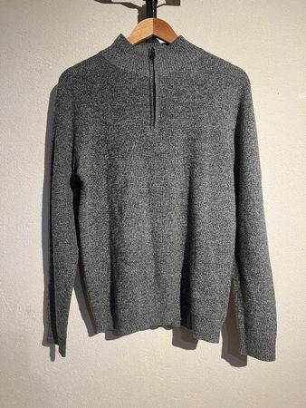Strickpullover Grau 30% Merino
