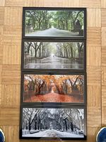 Bilder "Vier Jahreszeiten Central Park New York"