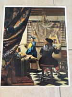Plakat Johannes Vermeer Van Delft 1632-1675 Der Künstler in