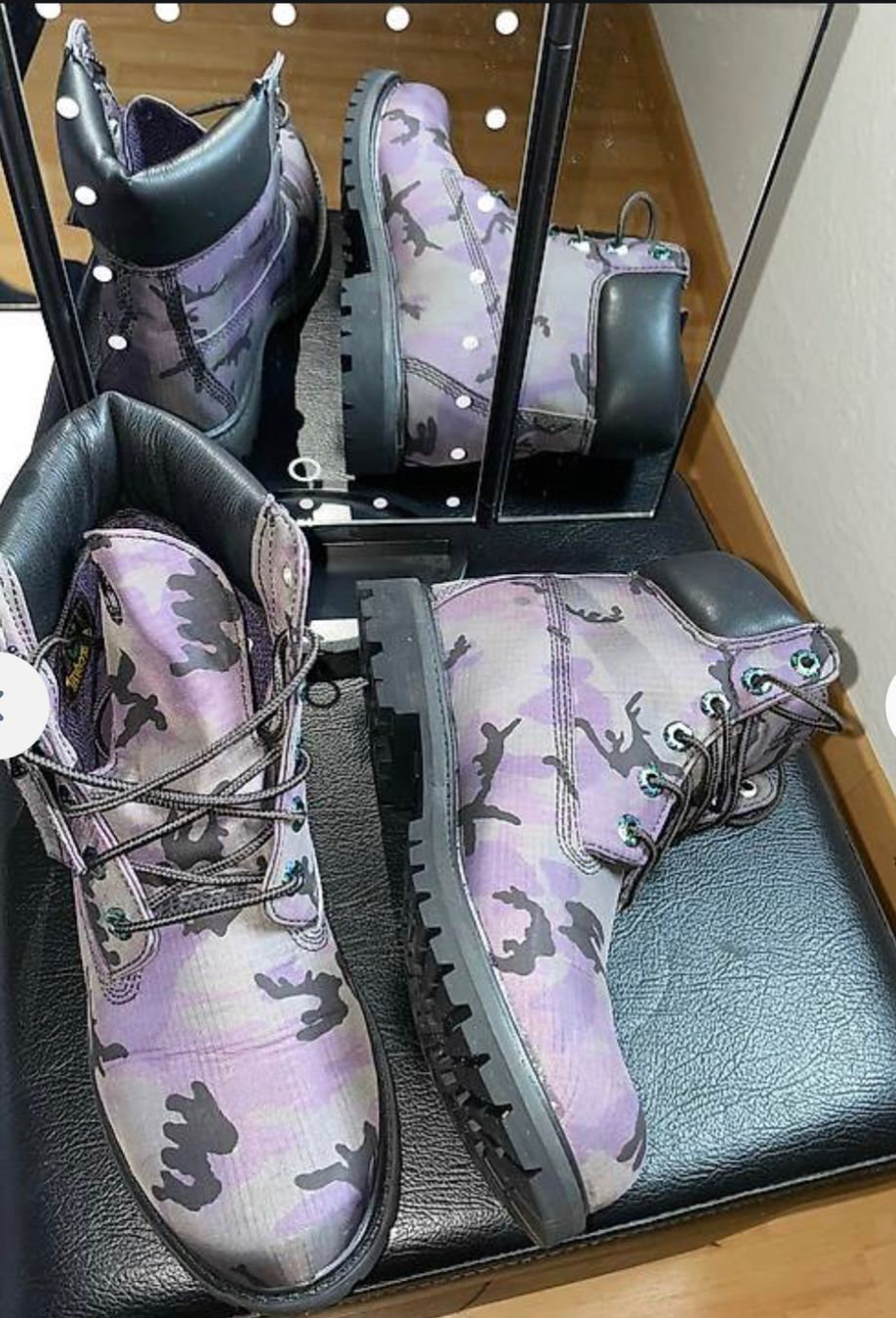 Timberland Scarpe da donna: Timberland Premium Black Camo – Nuovo e nell'imballaggio originale da Schmitten FR venduto da dia_y5nx