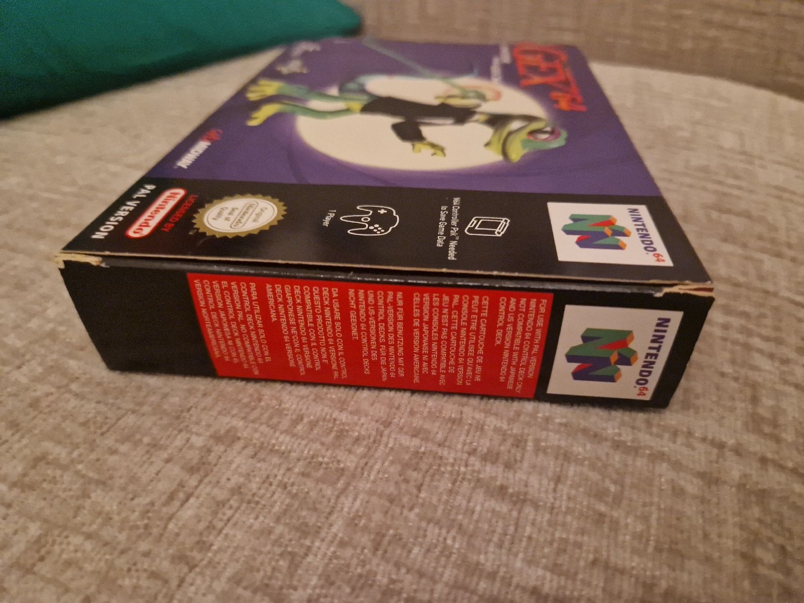 Nintendo Giochi: Gex Nintendo 64 – Usato da Les Acacias venduto da S.Vieira 5