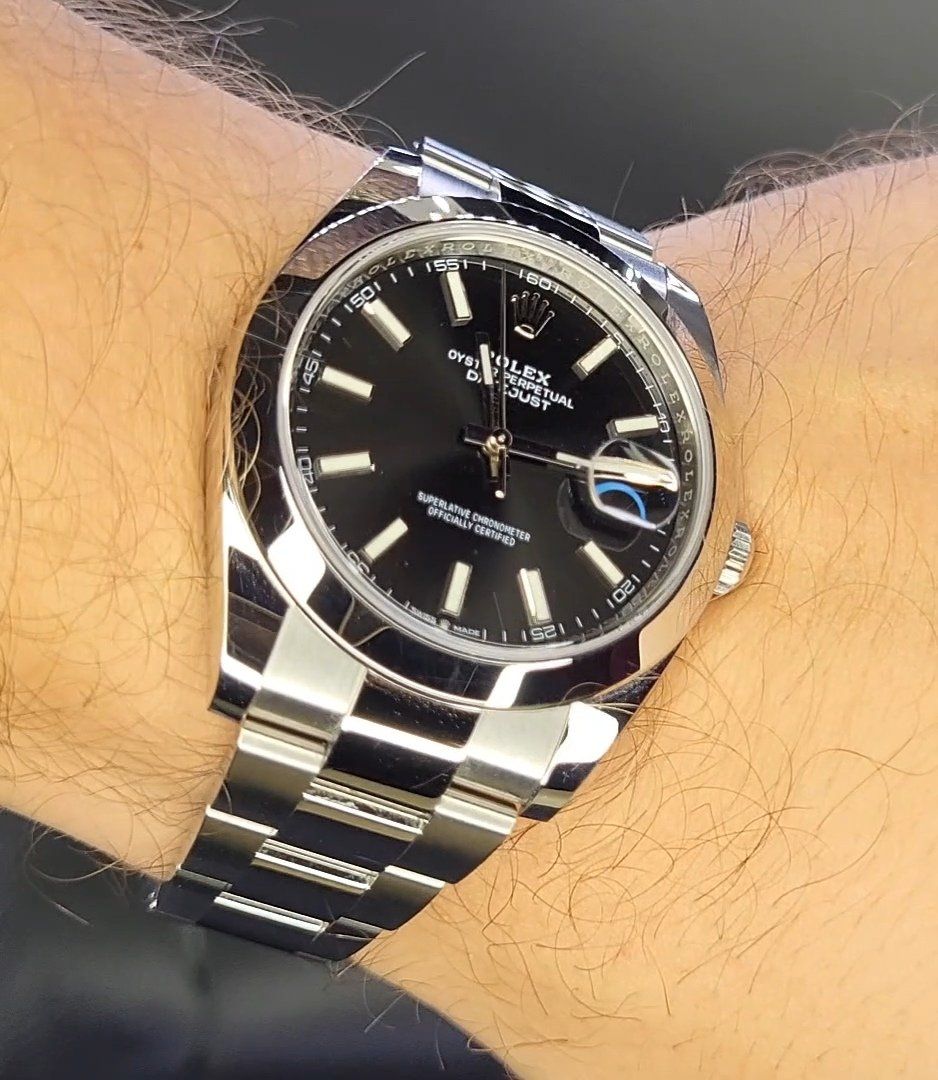 Rolex Montres: Rolex Datejust 41 | Ref. 126300 | Schwarz | Fullset – D'occasion à Zug par Mandria_n88n 5