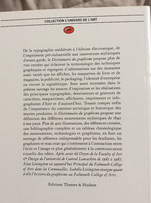 Libri: Dictionnaire du Graphisme – Nuovo (secondo la descrizione) da Bouveret venduto da seb_rjx8 1