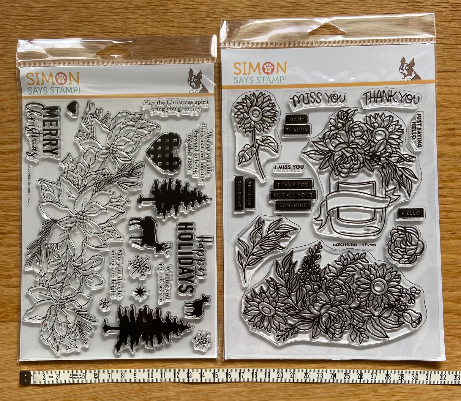 Timbri: 2 mehrteilige Stempelset von SimonSaysStamp – Nuovo e nell'imballaggio originale da Zürich venduto da Sunset69 1