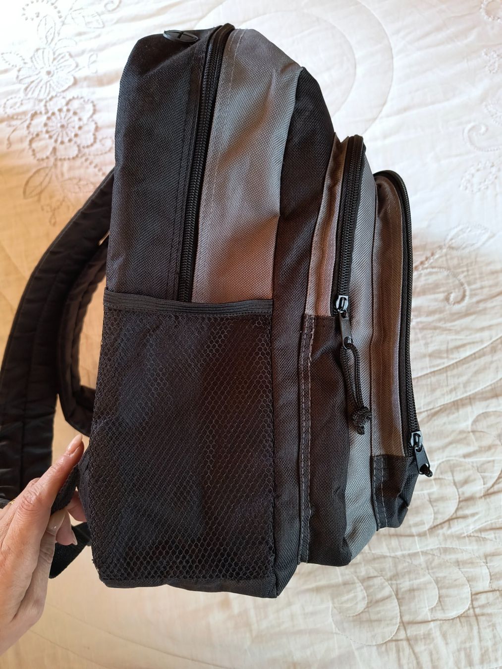 Zaini: SPEAR Rucksack aus 600 D Polyester schwarz/grau – Usato da Neuhausen am Rheinfall venduto da VALAMA 4