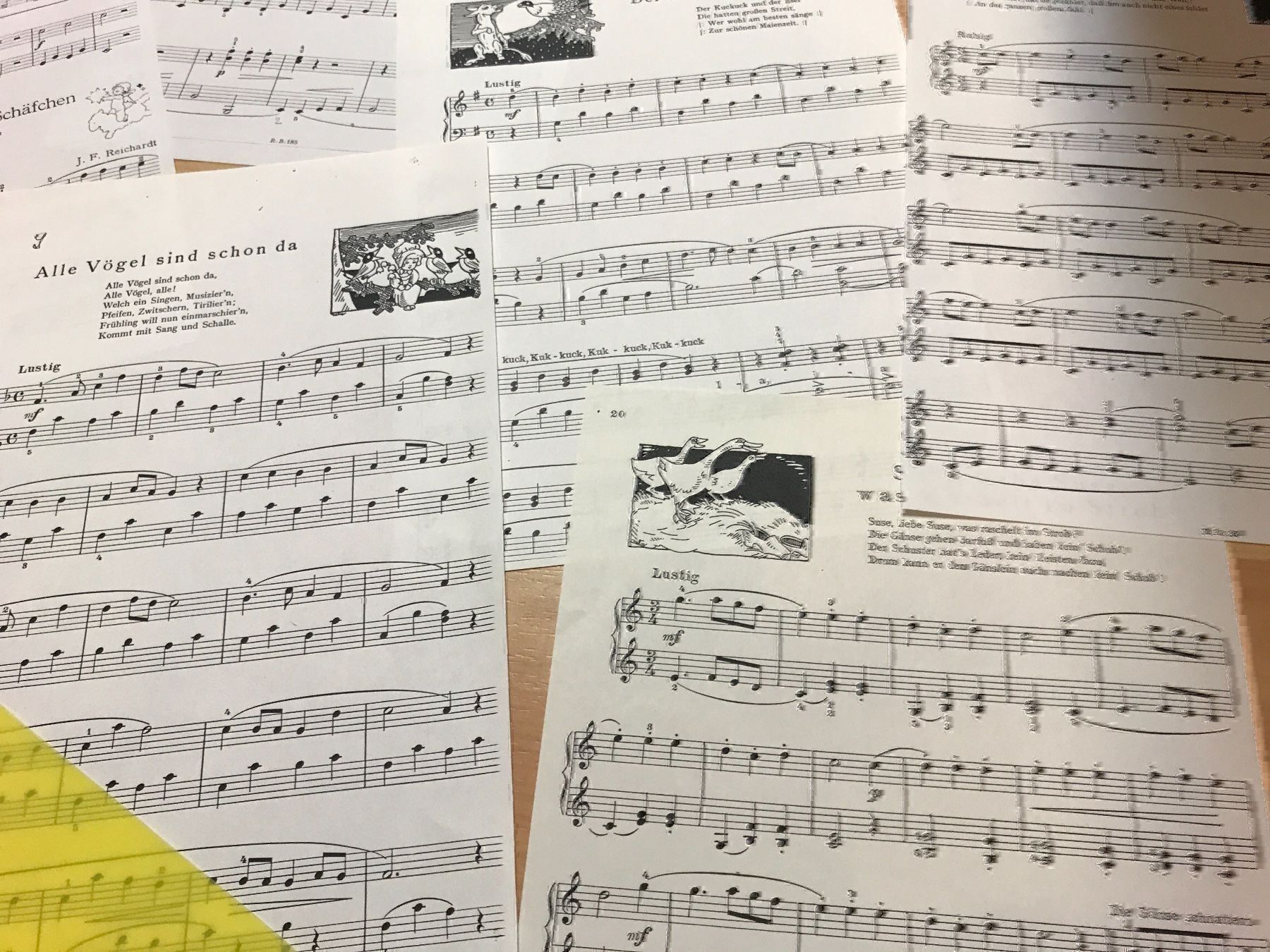 Musikinstrumente: Musiknoten Klaviernoten – Neu (gemäss Beschreibung) aus Oberweningen von Jogi2 1