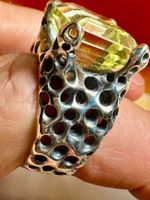 Lemon-Quartz-Solitär – Ein außergewöhnliches Unikat