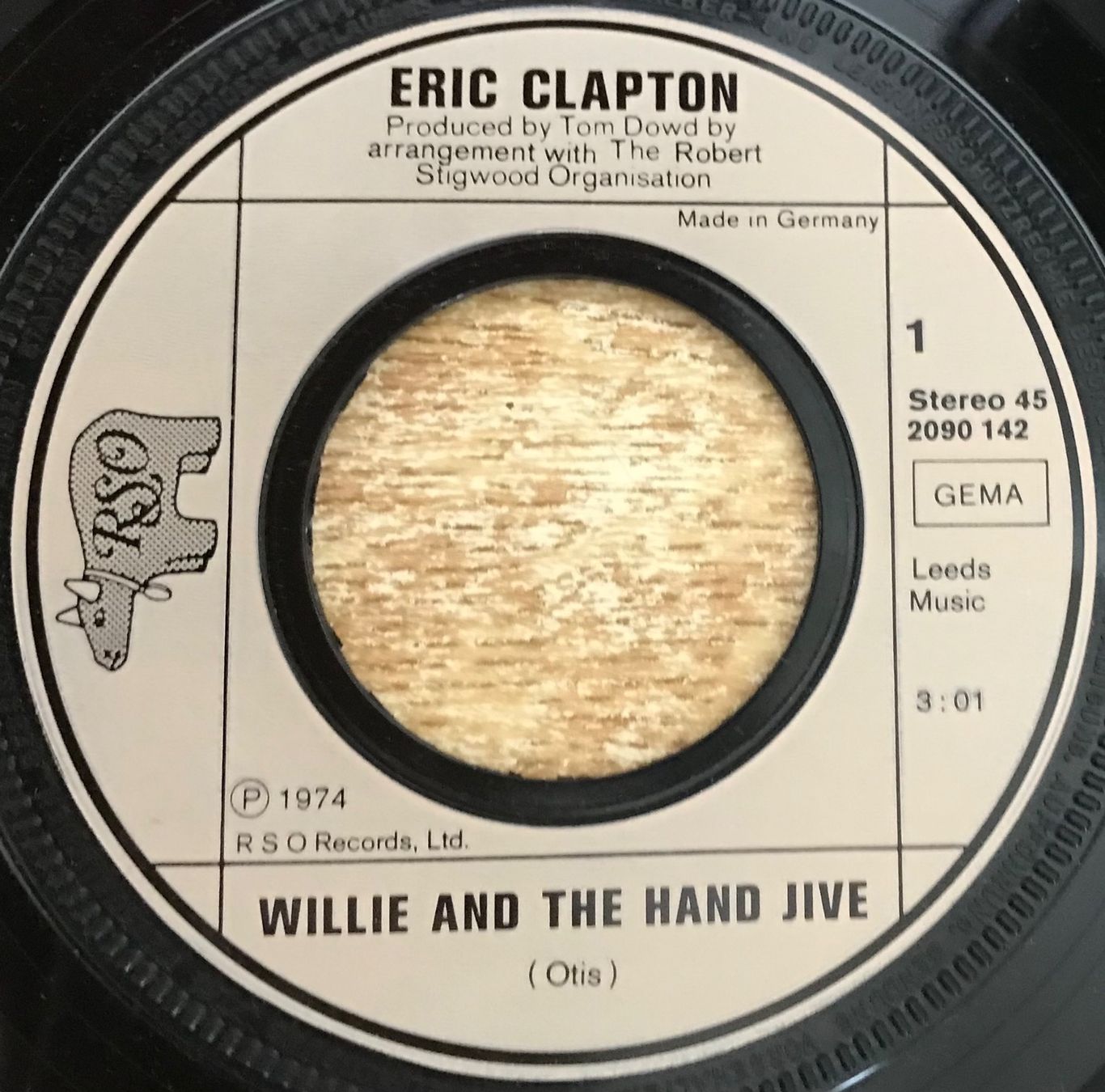 Schallplatten: ERIC CLAPTON - WILLIE AND THE HAND JIVE – Gebraucht aus Bussigny von vinyl-pas-cher 2