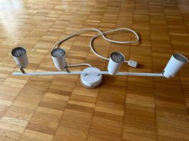 4-teiliger Bodenspotlampe
