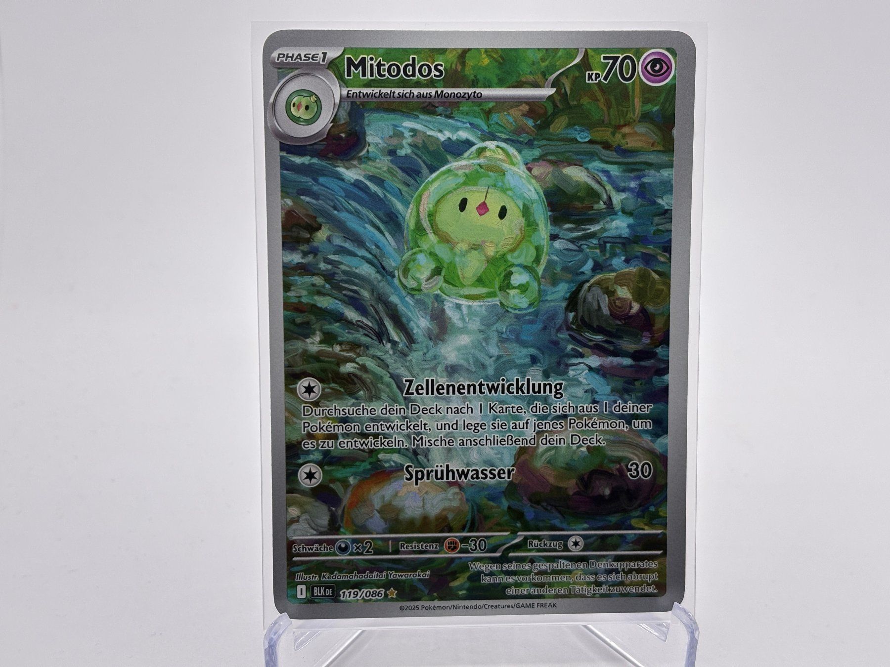 Pokémon Sammelbilder & Trading cards: Schwarze Blitze - Mitodos  (BLK 119) - DE – Neu (gemäss Beschreibung) aus Allschwil von Bullach