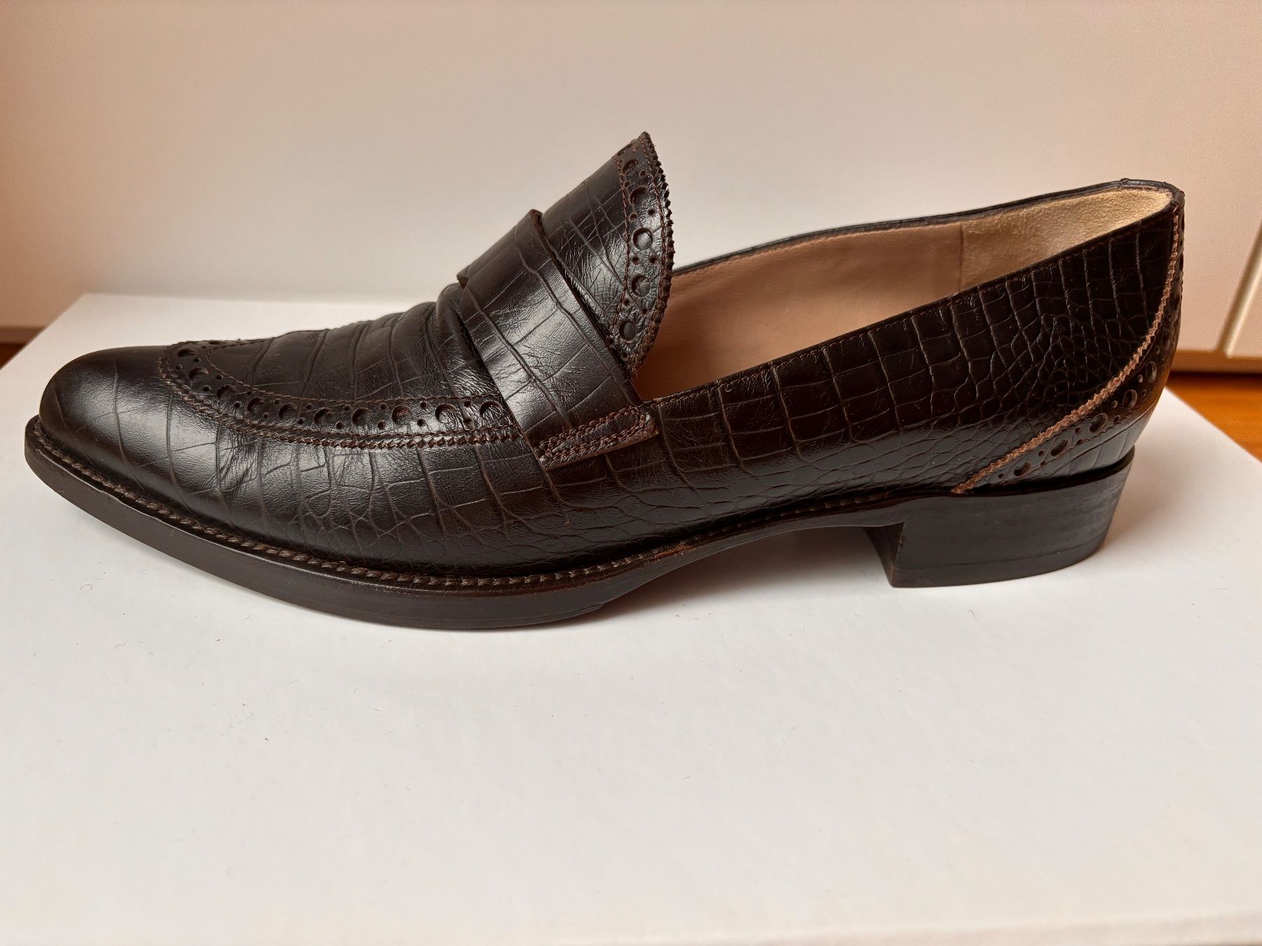 Scarpe da donna: Leder Loafer von POLLINI – Usato da Zürich venduto da ConnieS01 2