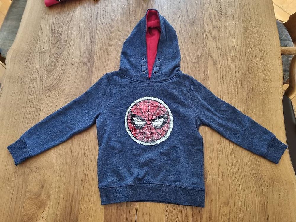 Maglioni & Felpe: Pullover Spiderman Wende-Pailletten Gr. 116 – Usato da Schlieren venduto da Rosemie