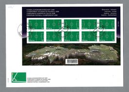 2008, KLEINBOGEN SBK 1264B, ILLUSTR. FDC FUSSBALL CH-OE, Ia