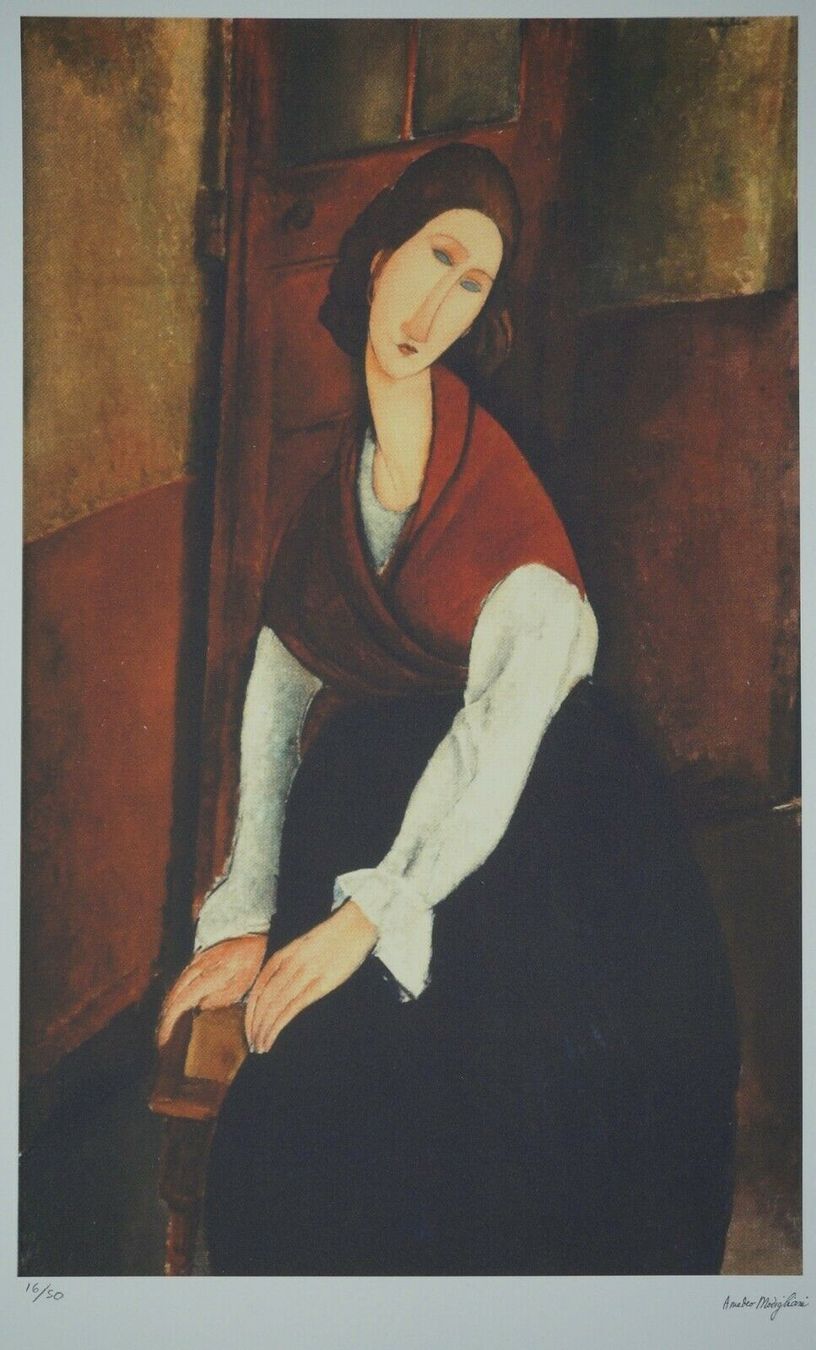 Foto & Immagini: Amedeo Modigliani   HANDNUMMERIERT  DRUCKSIGNIERT – Usato da Gersau venduto da kunst-online 1