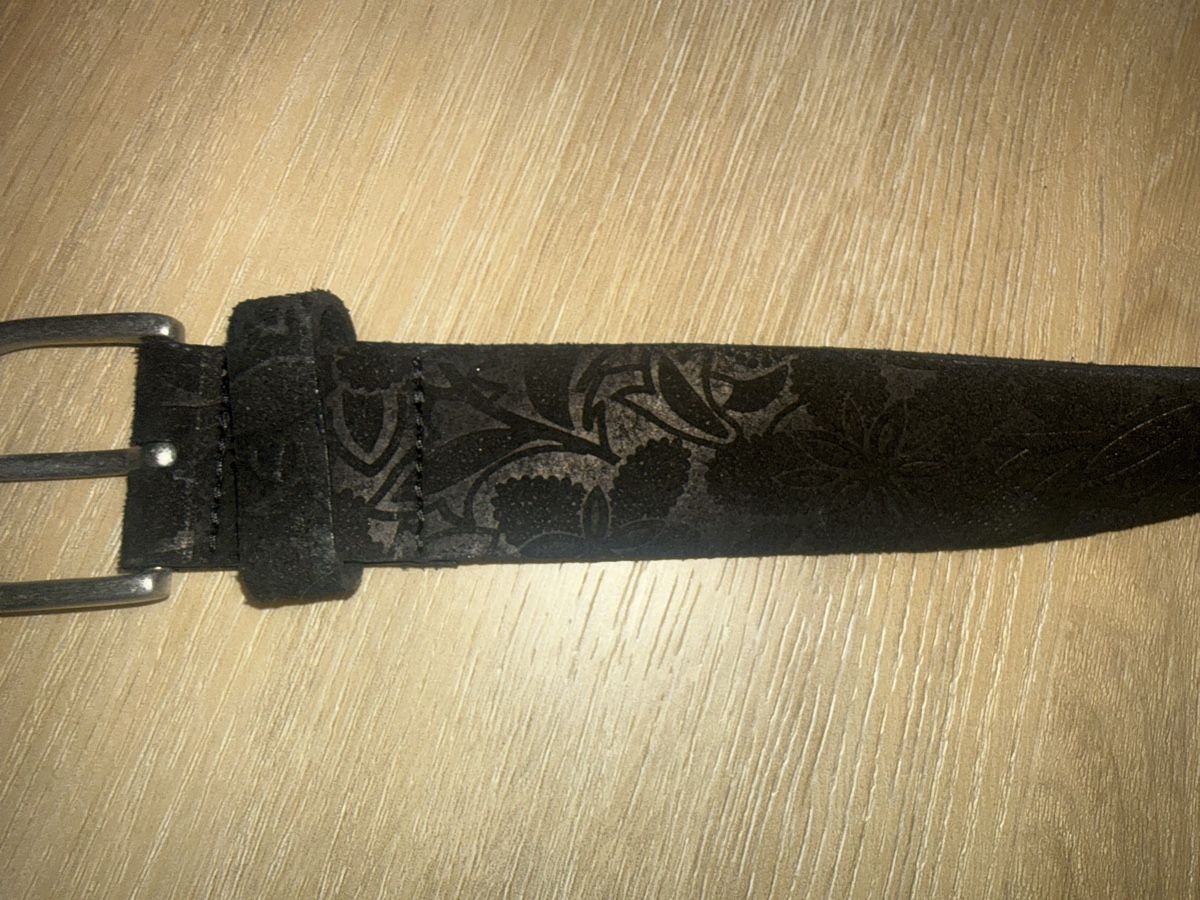 Cinture: Schwarzer Echtleder Guertel, Gr. 85, Top Zustand! – Nuovo (secondo la descrizione) da Liestal venduto da isa_8y72 3