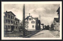 AK Waldkirch, Strassenpartie, 1925