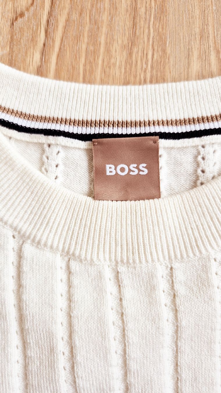 Hugo Boss Maglioni & Felpe: BOSS Womens Knitted Sweater, Beige, S – Nuovo (secondo la descrizione) da Bern venduto da des_7cqy 2