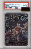 ONE PIECE OP13 Sabo (OP07-118) PSA10 (EN)