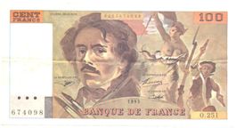 Frankreich France 100 Francs 1993 P154g
