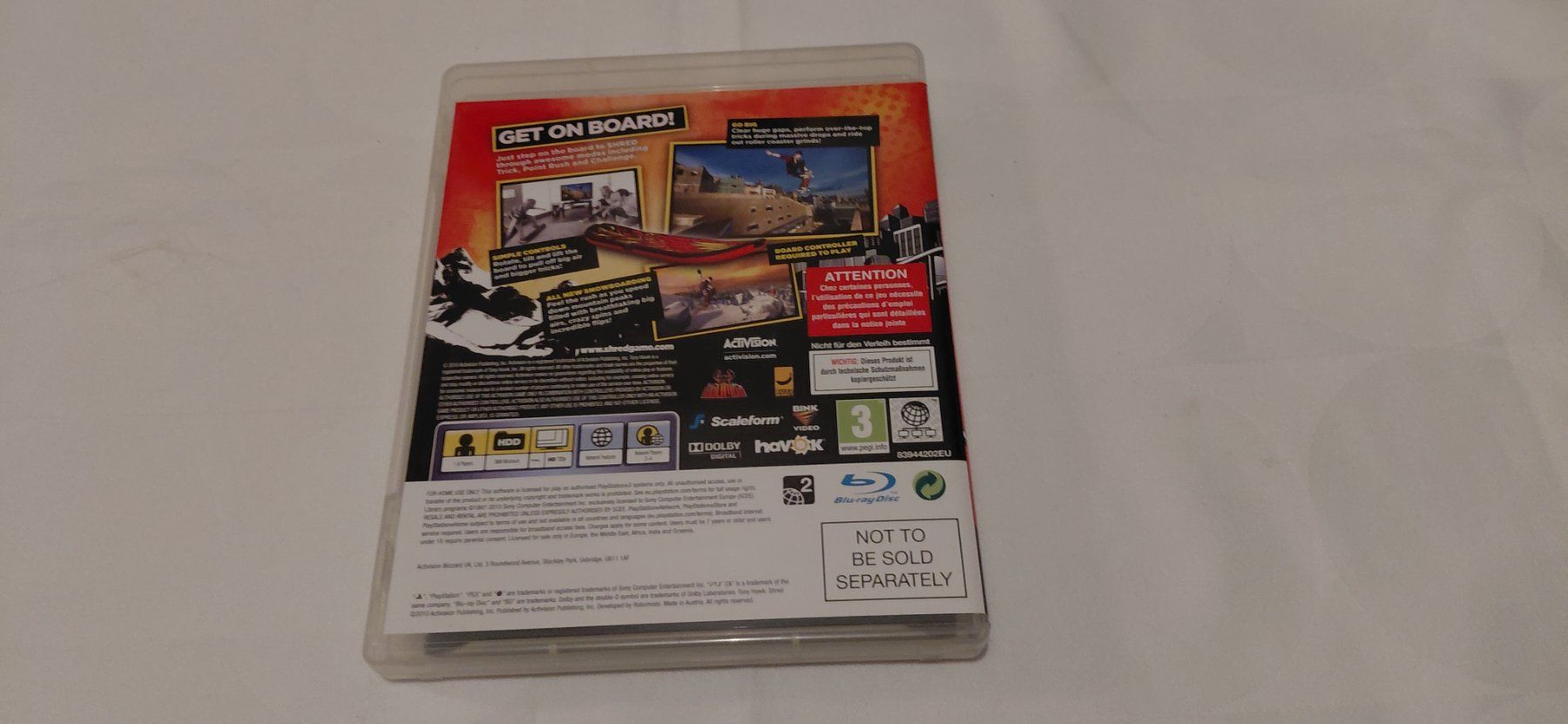 Giochi: Tony Hawks Shred PS3 – Usato da Gretzenbach venduto da Uli1980 2