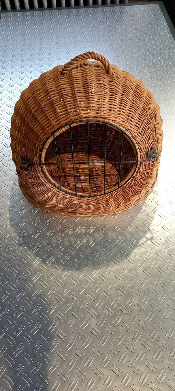 Cucce & Letti: Vintage Katzen Transportkorb – Usato da Ebikon venduto da Fjr02