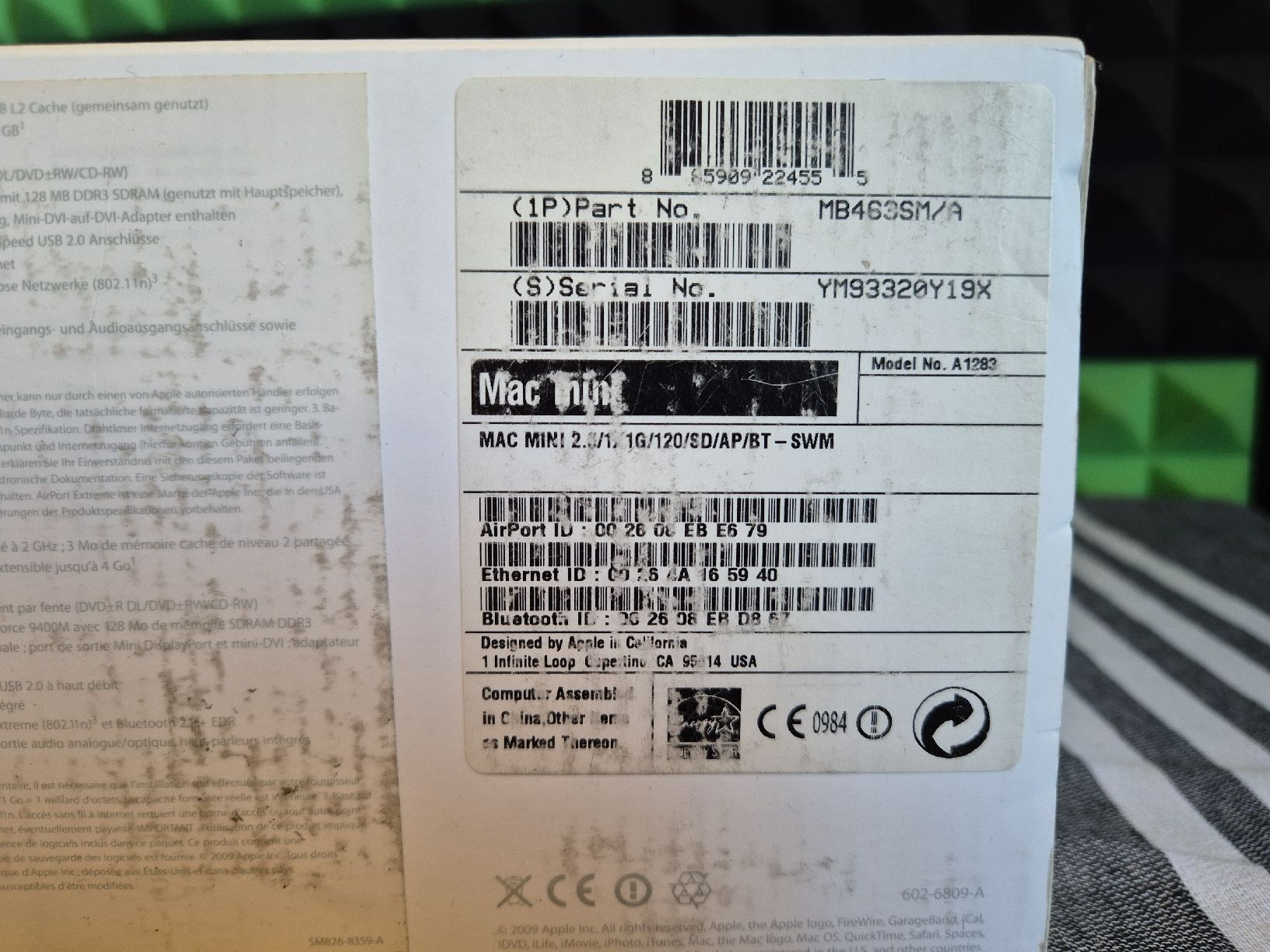 Apple PCs: Mac Mini 2009, 2.0GHz, 4GB RAM - Un classique Apple! – Gebraucht aus Domdidier von breathing 5