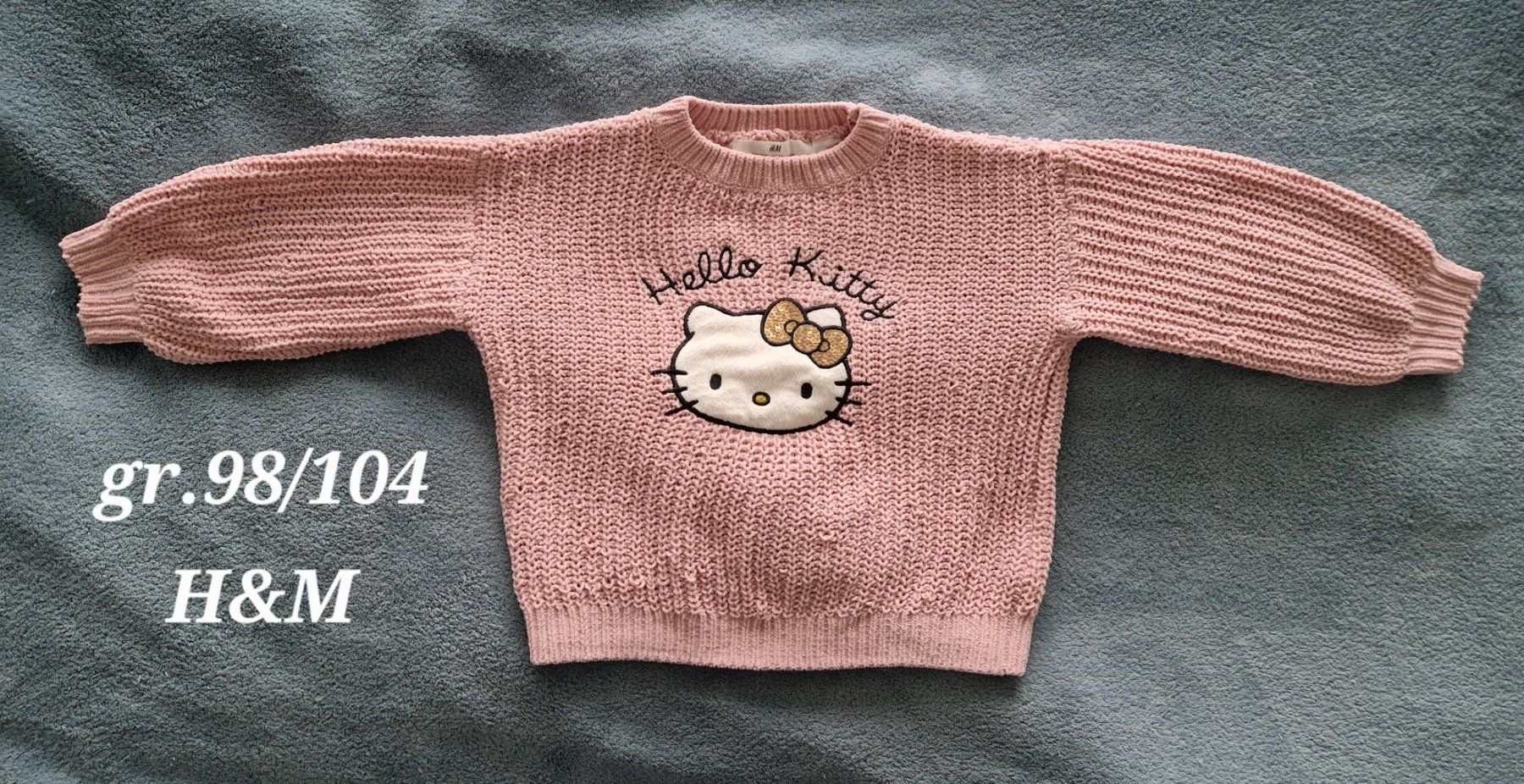 H&M Pullover & Sweatshirts: Chenille Pullover grösse 98/104 Hello Kitty – Gebraucht aus Heimberg von Eleanor20