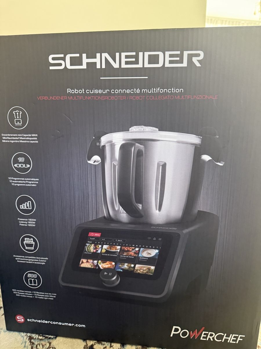 Schneider Elettrodomestici da cucina: Schneider Multifunktions-Kochzenter «PowerChef Max», 4.5 Lit – Nuovo (secondo la descrizione) da Schiers venduto da ok3232 3